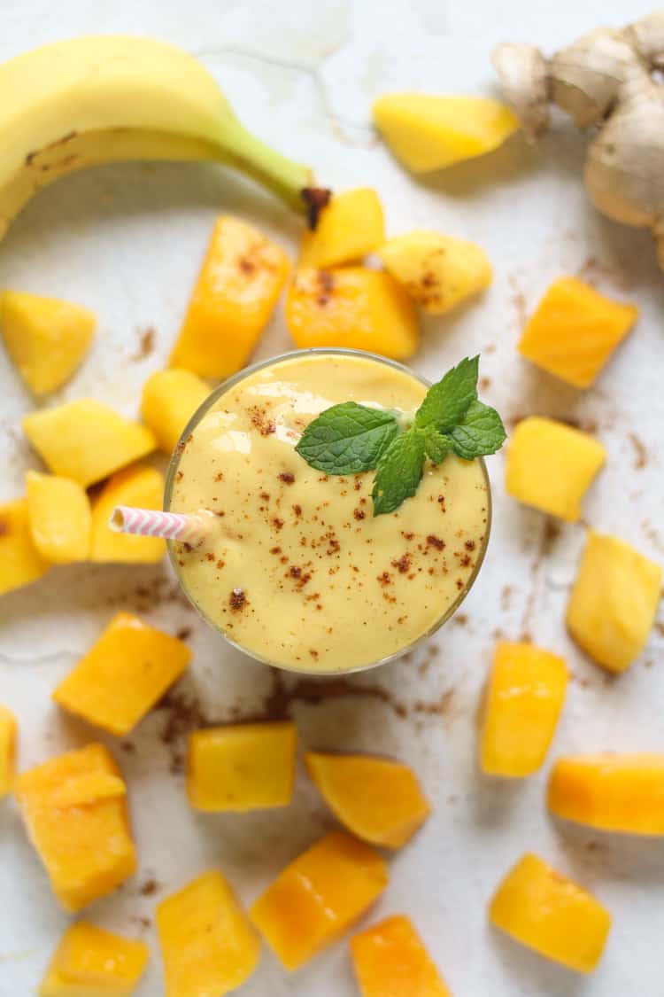 MANGO LASSI SMOOTHIE Bessie Bakes
