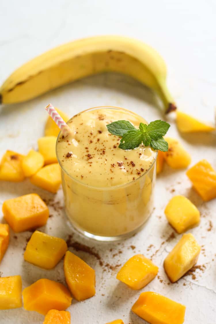 MANGO LASSI SMOOTHIE Bessie Bakes