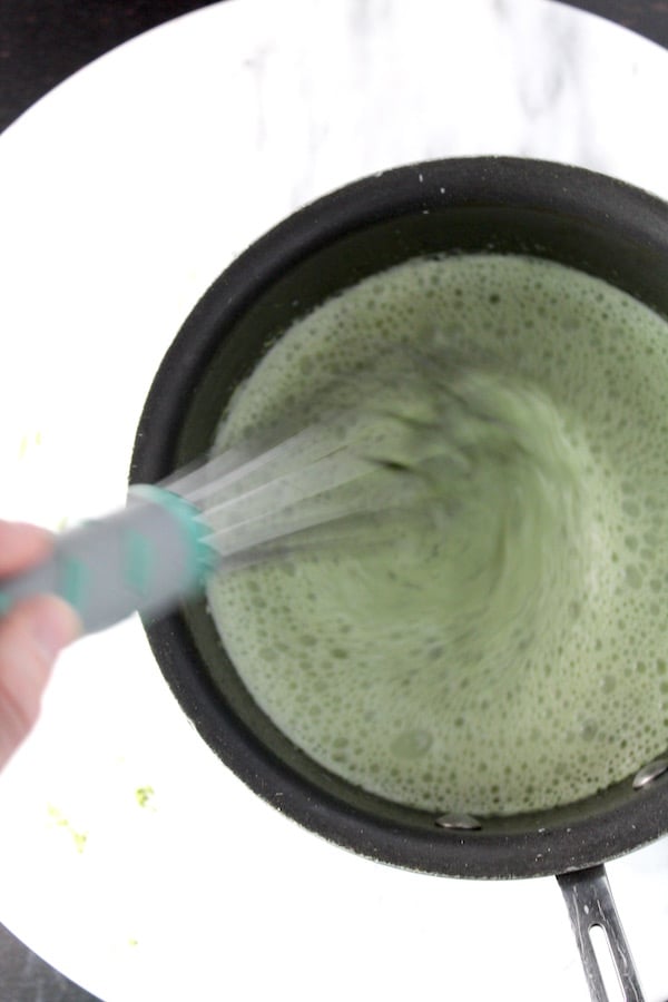 COCONUT MATCHA HOT CHOCOLATE RECIPE Bessie Bakes