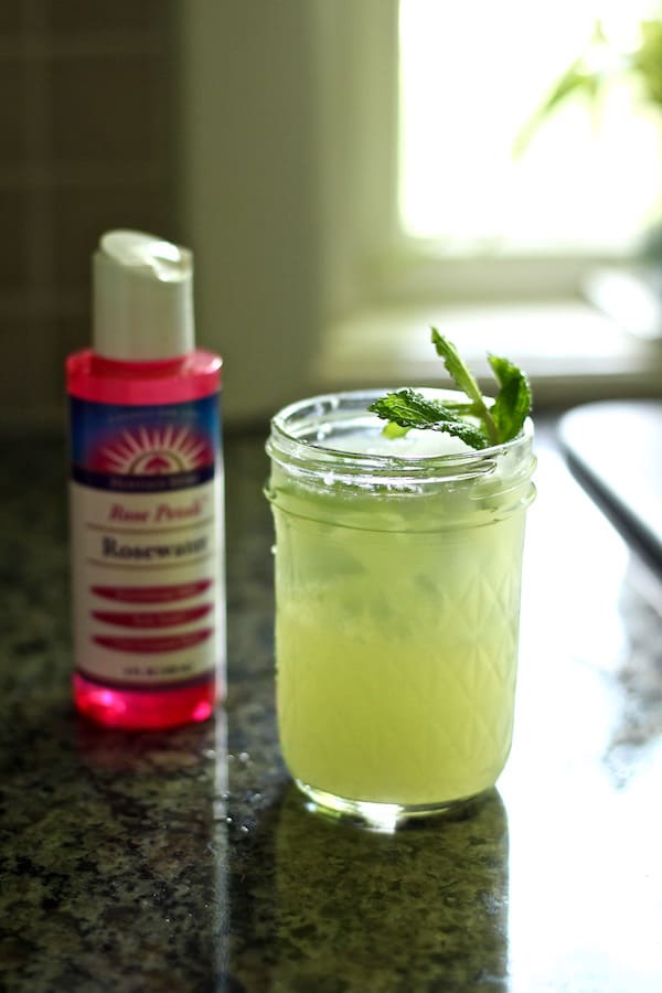 CUCUMBER ROSEWATER MOCKTAIL RECIPE Bessie Bakes