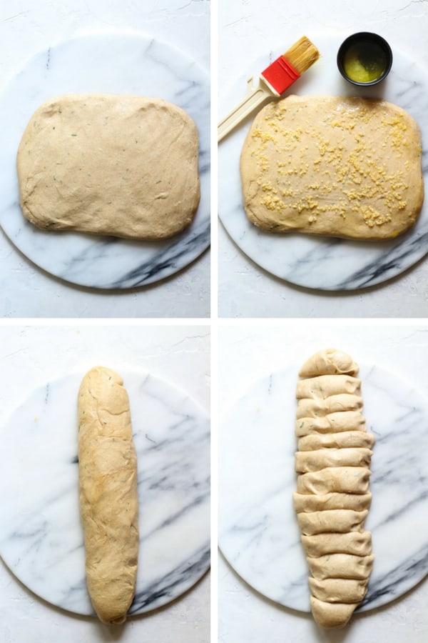 SOURDOUGH SPELT BRIOCHE 3 WAYS CINNAMON ROLLS, GARLIC ROLLS