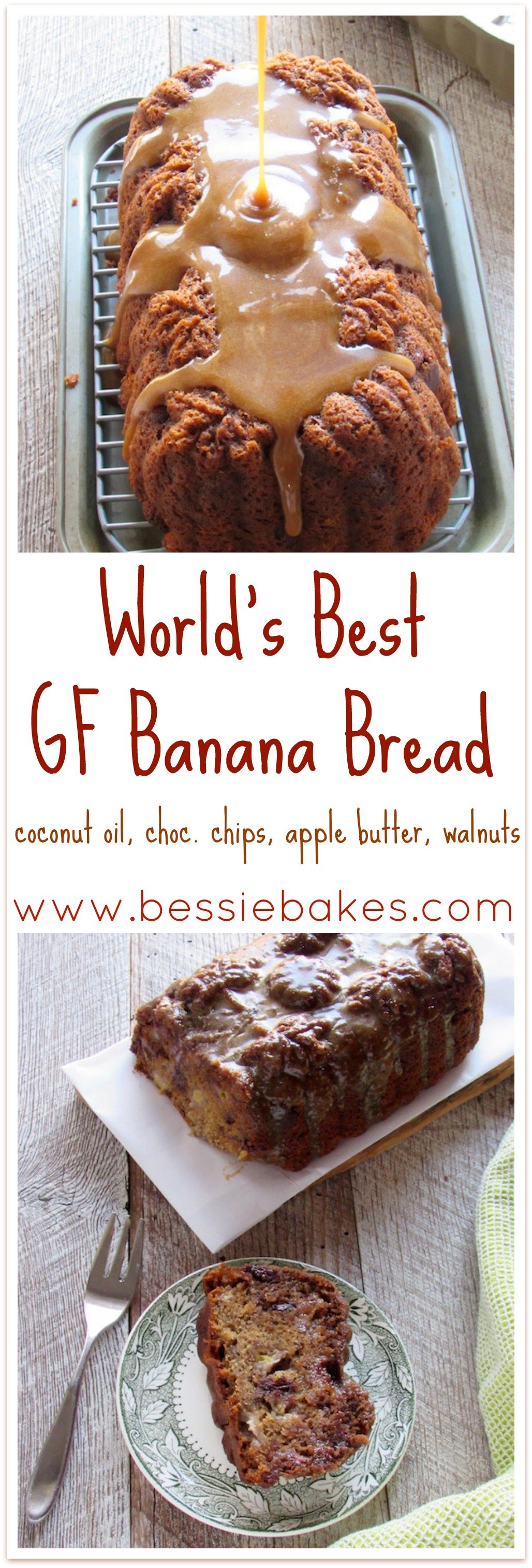 Gluten Free banana bread pinterest