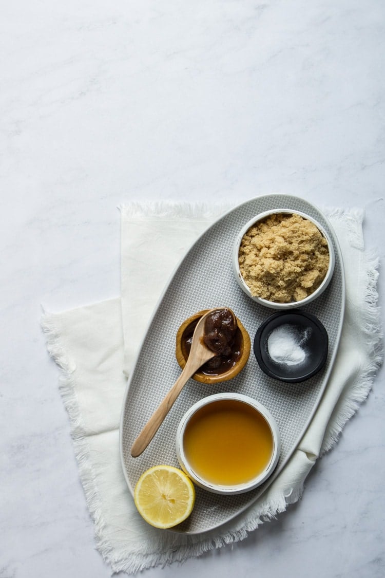 Bourbon Glaze for apple streusel pie