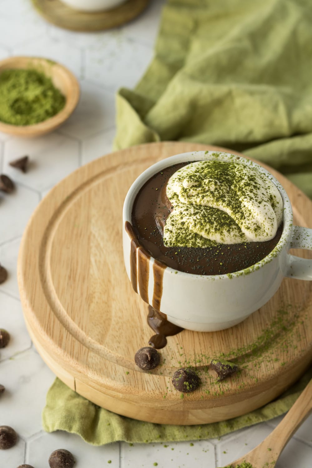 The Best Matcha Mug Cake!