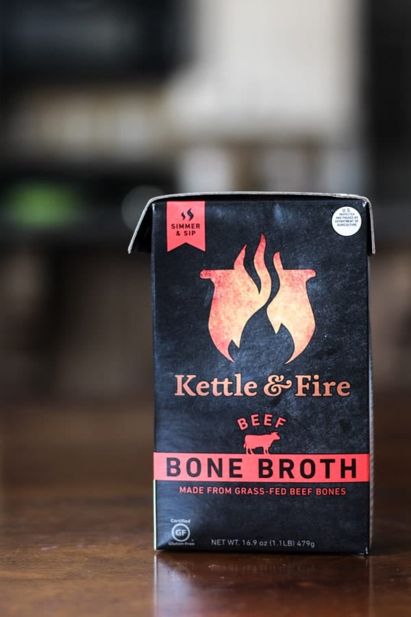 Kettle and fire organic beef bone broth