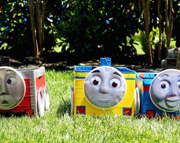 thomas the train boxes lined up featured image