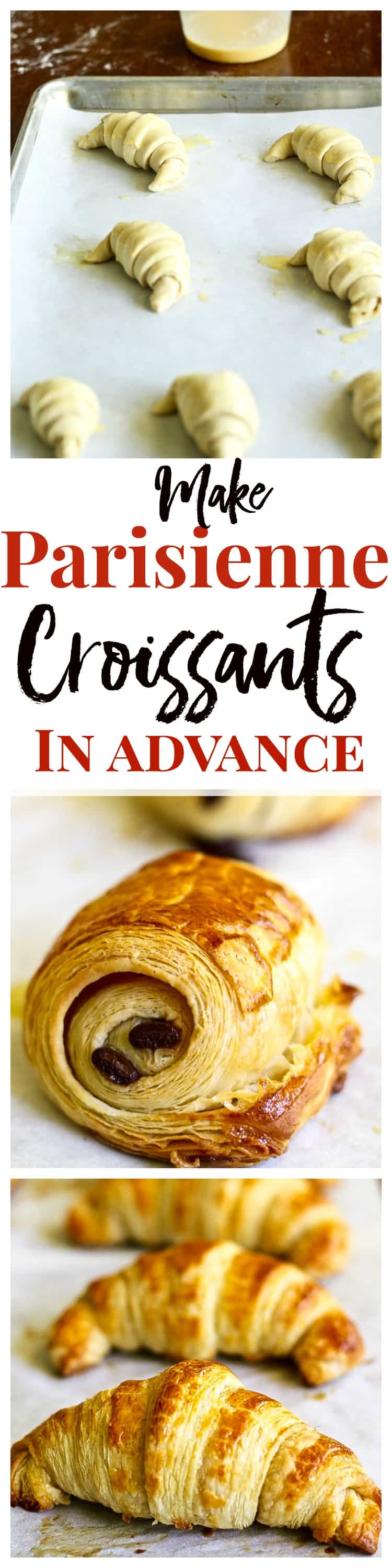 Make french croissants like a pro with over 40 step-by-step photos!