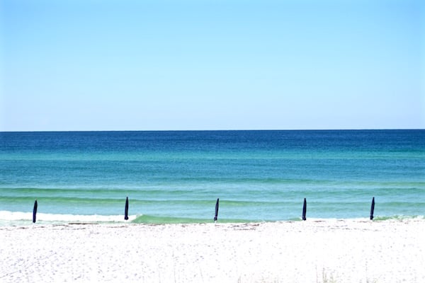 destin florida beach morning