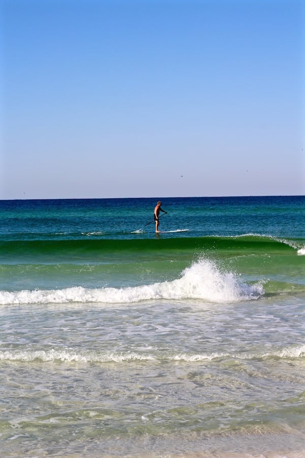 destin florida paddle surfing