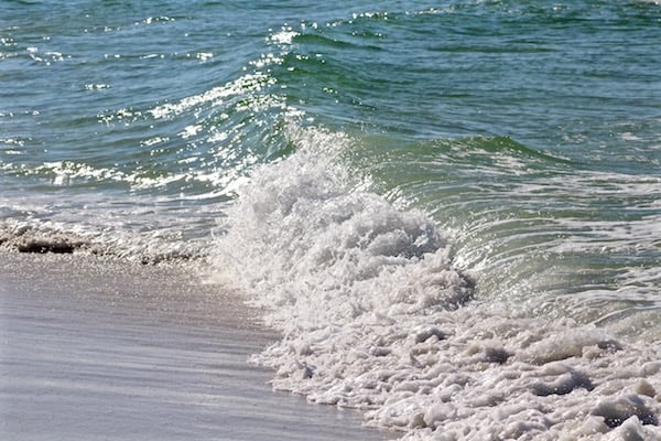 destin florida beach waves coast
