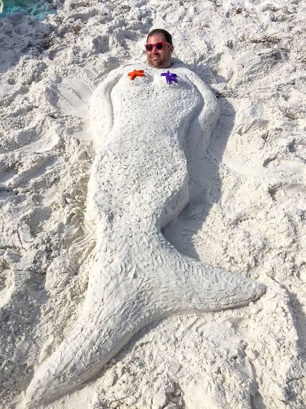 kendall sand mermaid