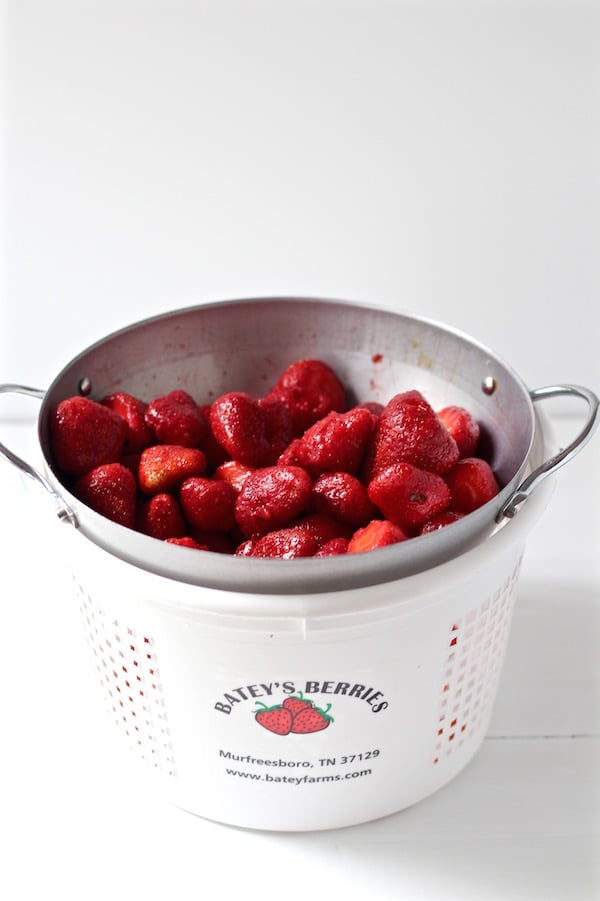 macerated strawberries