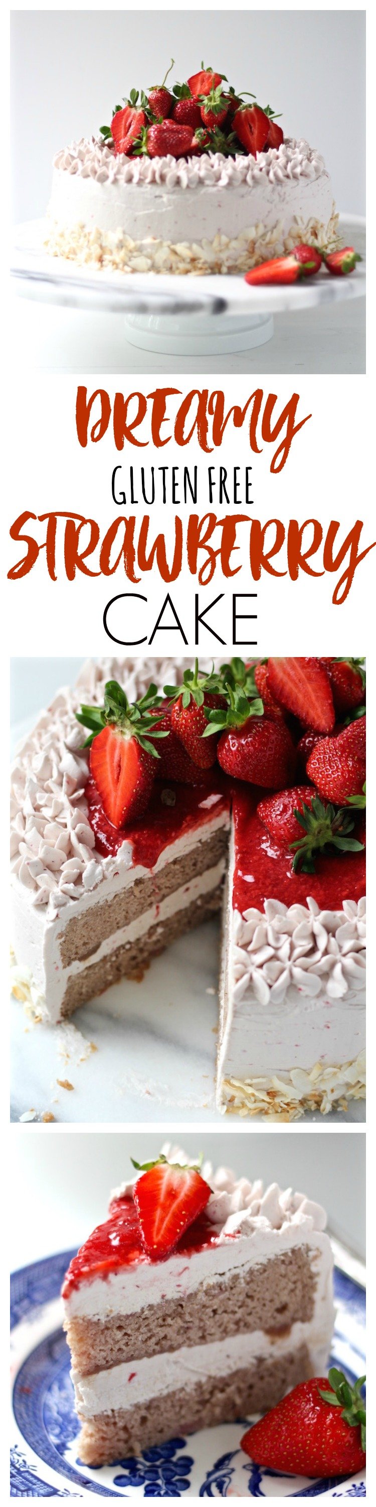 gluten free strawberry cake pinterest