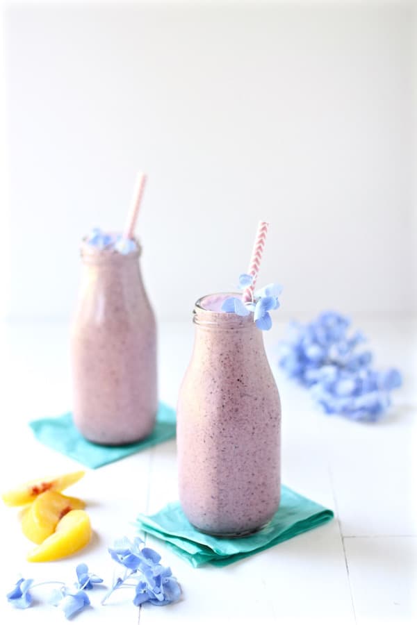 smoothies and smoothie popsicles for toddlers and kids lemon blueberry peach oatmeal smoothie