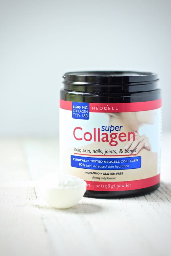 Collagen powder is the perfect bone broth substitute! Add it to smoothies or any drink, it's completely flavorless and great for bone health.