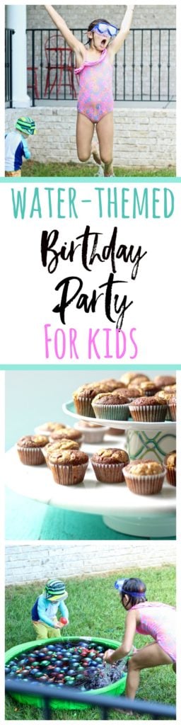 2 year old water-themed birthday party for kids!