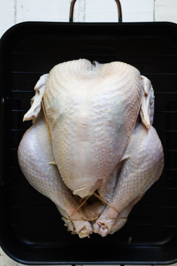 Always truss your thanksgiving turkey for even cooking and beautiful presentation!