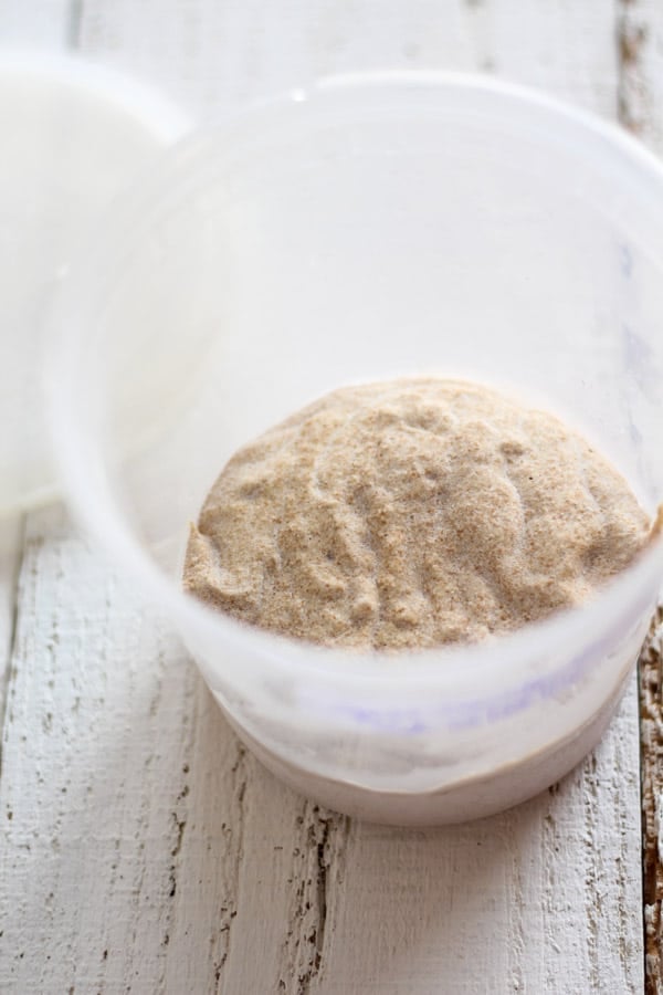 Freeze your sourdough culture to stall your starter