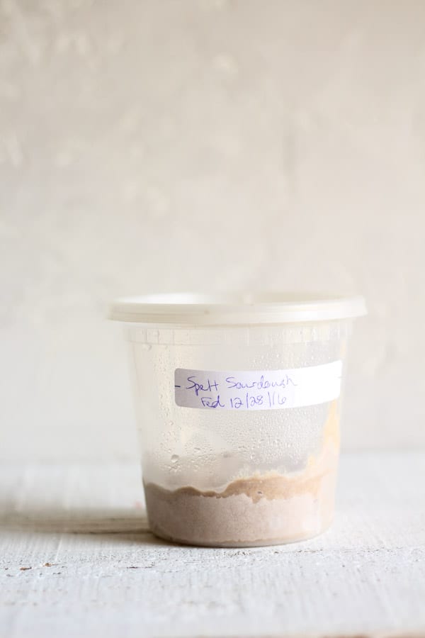 Freeze your sourdough culture