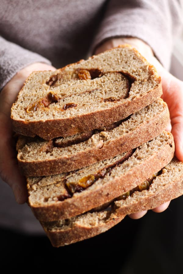 sourdough cinnamon raisin bread