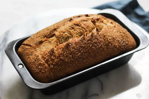 Buttery Sourdough Spelt Brioche Bread