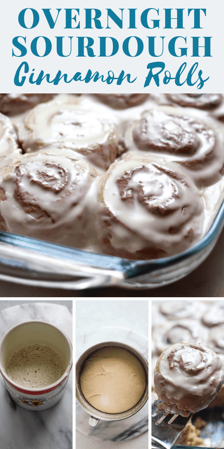 Overnight sourdough cinnamon rolls recipe #cinnamonrolls #cinnamonrollsrecipe via @bessiebakes