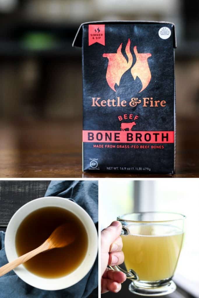 Kettle & Fire Chicken and beef bone broth