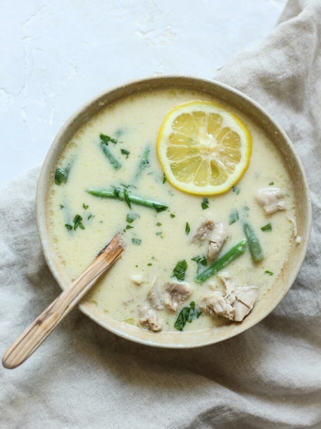 Easy weeknight Greek Lemon Chicken Soup Bessie Bakes