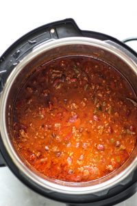 Instant pot chili recipe