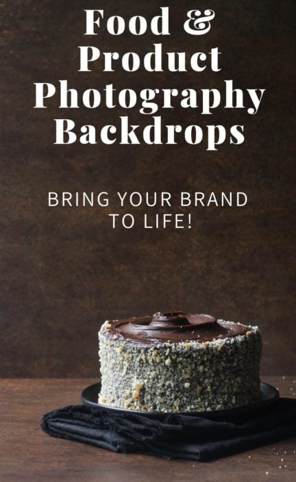 Bessie Bakes Backdrops photography backdrops widget with chocolate cake