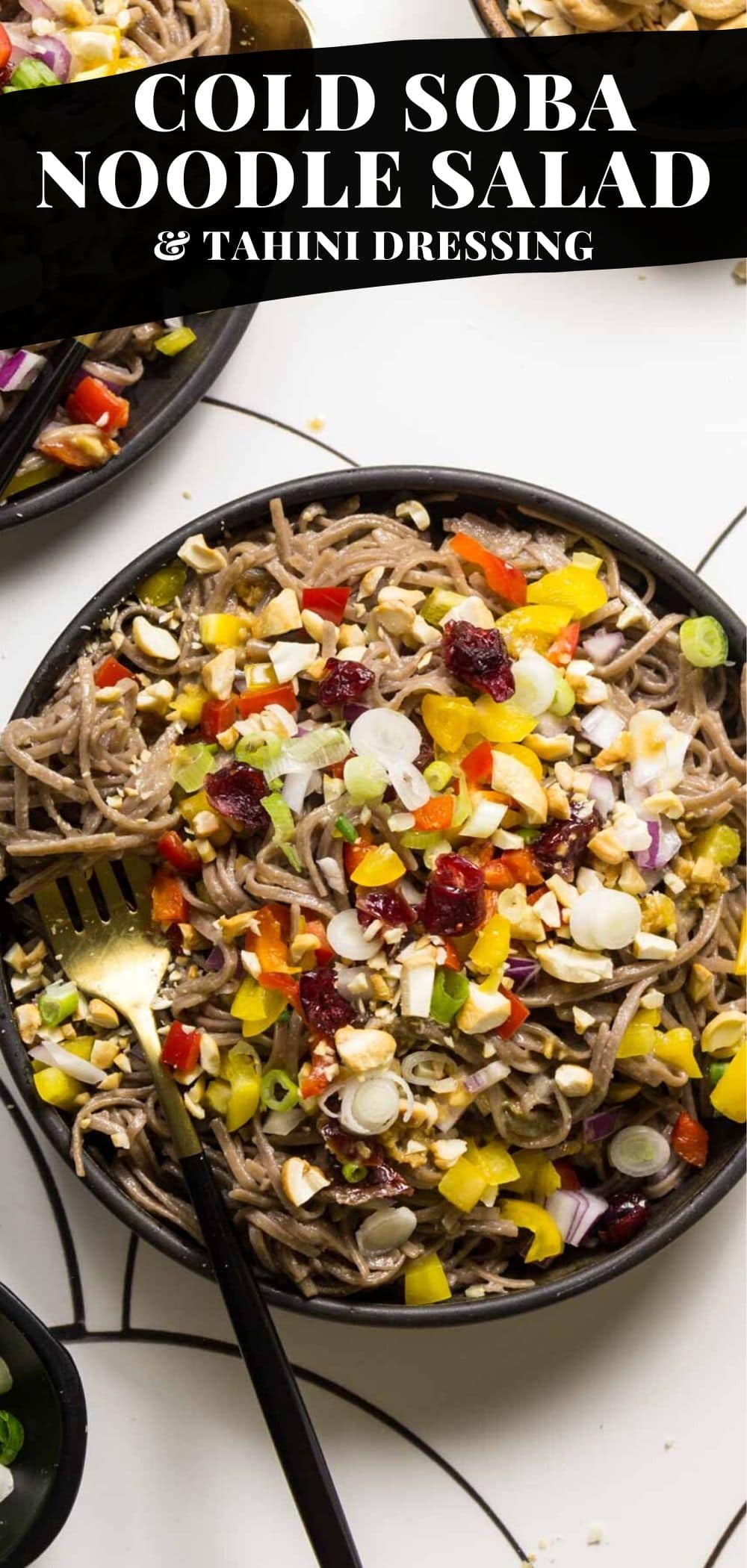 This soba noodle salad is such a refreshing and satisfying dish!  via @bessiebakes