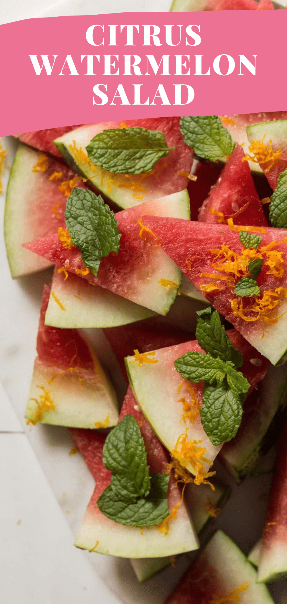 This is the most vibrant way to enjoy sweet summer watermelon! via @bessiebakes