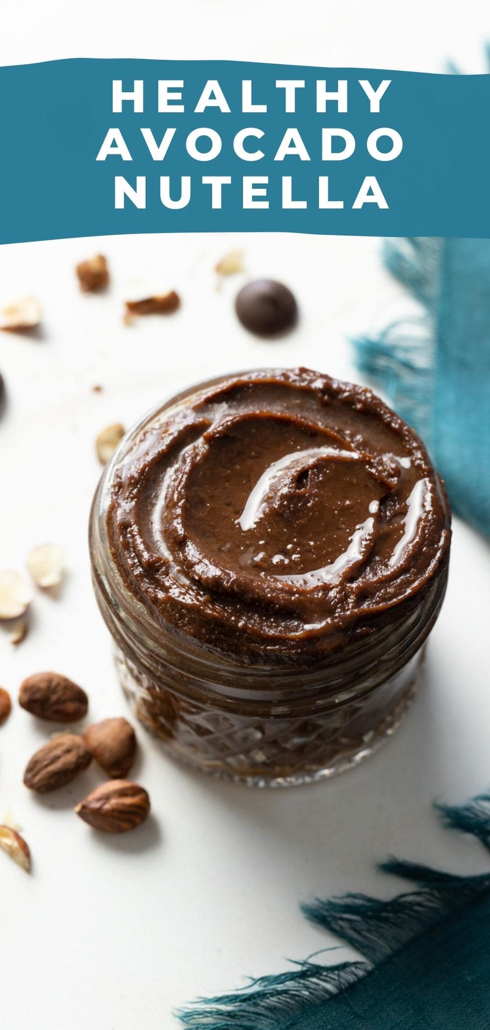 The most delicious healthy homemade nutella with avocado! via @bessiebakes